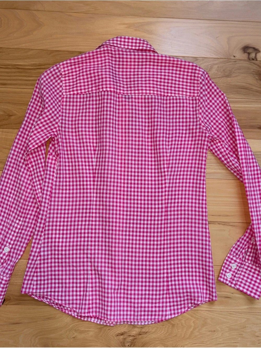 J. Crew Women’s XSmall The Perfect Shirt Pink Gingham Button-Down Shirt NO TAG